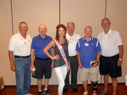 Left to right - Jim Redfield, Darrel Hollinger, Heather Kemper-Hussey, Steve Denney, Bill Kral, and Ray Rudy